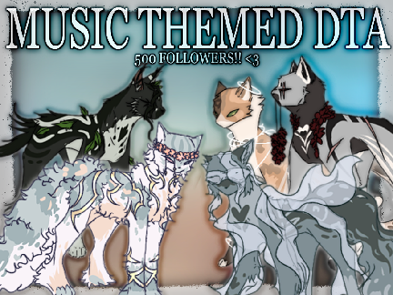 CLOSED ☽ 500 Follower Special! ✦ Music Themed Draw To Adopt ✧ DTA Call ☾