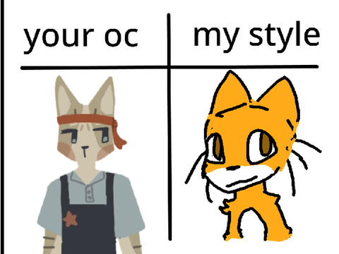 ur OC vs my style >:D remix
