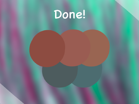 Color pallets! (Lesson 1)