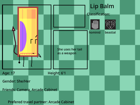 Lipbalm for SOSC Objectified