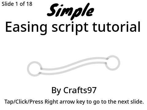 How to Make an Easing Effect
