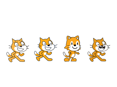 The Scratch Cat family
