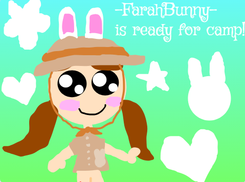 -FarahBunny- is ready for camp!