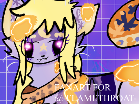 FANART 4 @-FlameThroat-