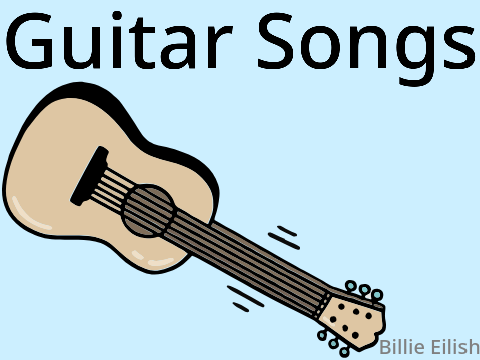 Guitar Songs (sped up so it doesn't sound so sad)