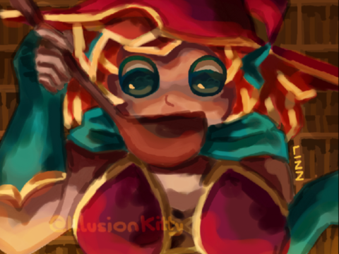 apple witch | artfight friendly fire 