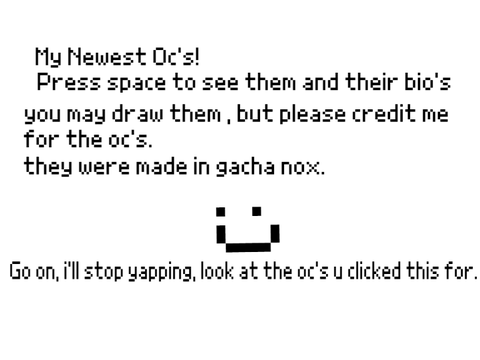 My New Oc's!