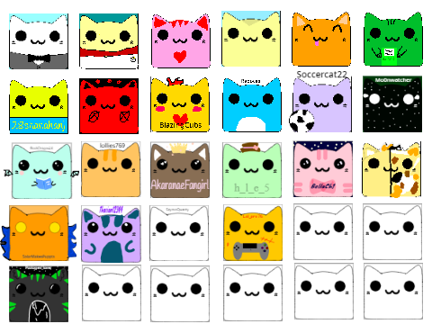 dessine ta pernalité en chat