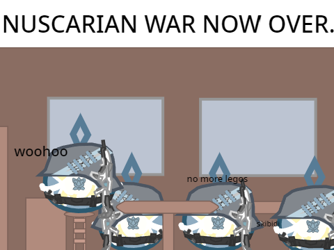 THE WAR IS OVER