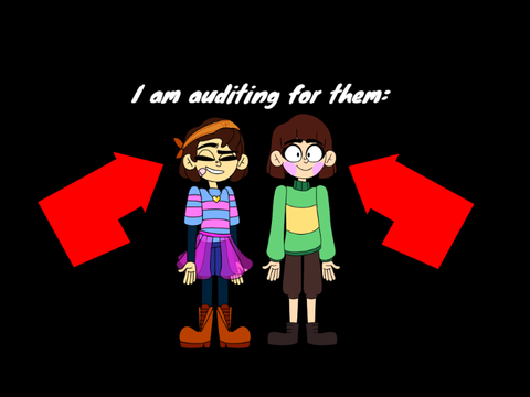 AUDITIONS for Frisk and Chara