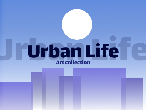 Urban life - art collection