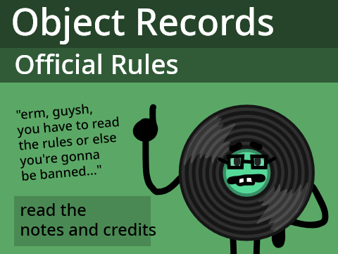 Object Records Official Rules