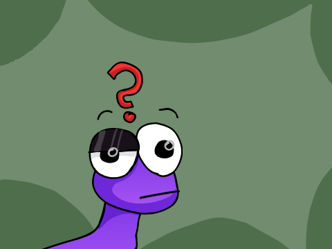 Confused Worm in my style