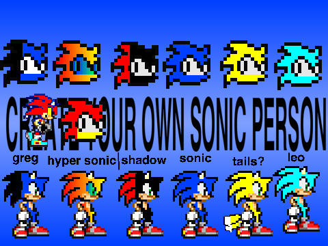 Create Your Own Sonic Person remix remix