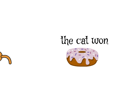 zombie donut vs cat