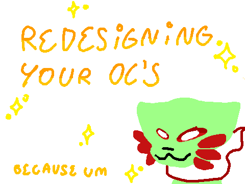 Redesigning your characters!! remix-2