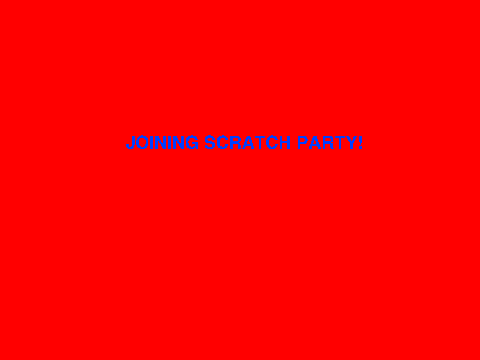 Joining scratch party!!!