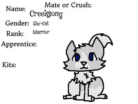 Creeksong of Burnclan