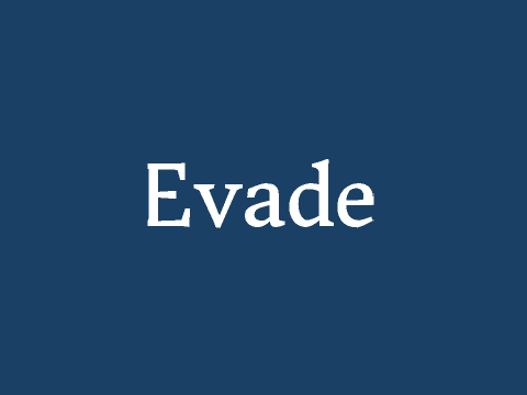 Evade (A game)