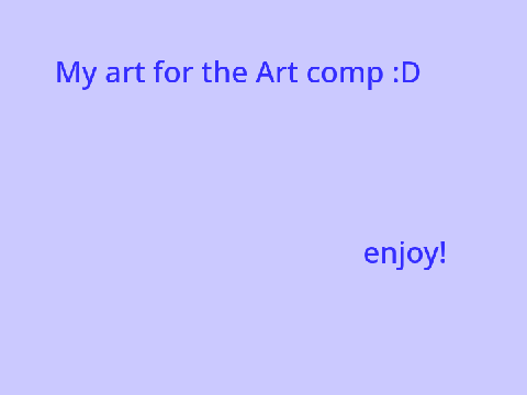 competition art!