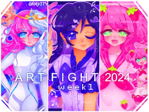 .⊹.⁺₊✩° ARTFIGHT 2024 :: Week 1 °✩₊⁺.⊹.