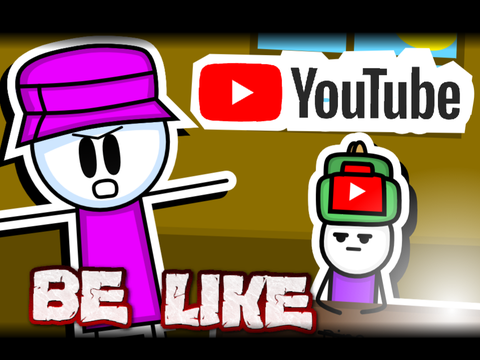 YouTube Be Like... Ft. @-DinoGolden-