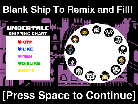 My Undertale Ships