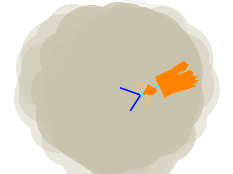 Add yourself fighting in a dust cloud! remix