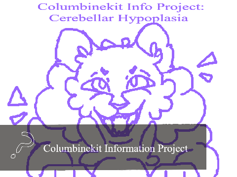 ✾ Cerebellar Hypoplasia - Columbinekit Info Project ✾