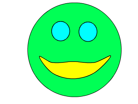 Simple Face Coloring