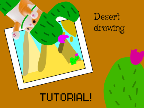 Desert drawing tutorial