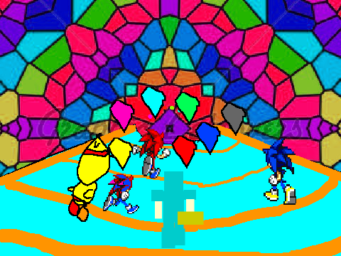 Add yourself running in Sonic's Special Stage remix remix remix remix