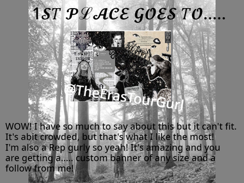 ˜”*°•.˜”*°• Banner contest results!!! •°*”˜.•°*”˜