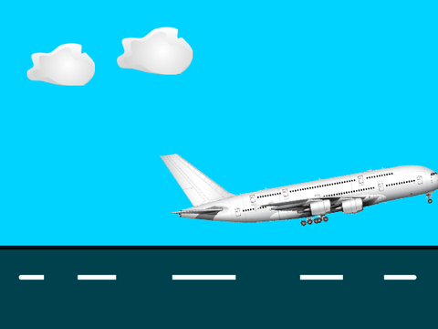 air bus a380 タッチアンドゴー
