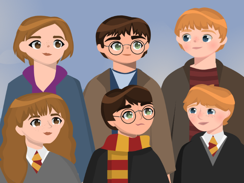 Harry Potter drawing contest entry