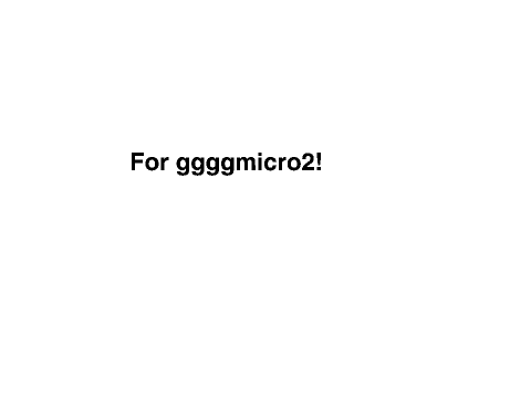 lines for gggggmicro2!