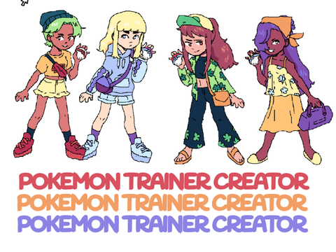Make Your Own Pokemon Trainer Dress Up
