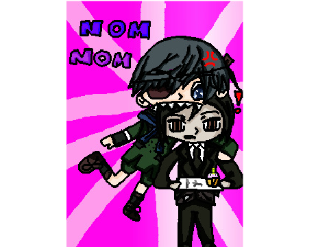 "Nom Nom" W/ Ciel and Sebastian