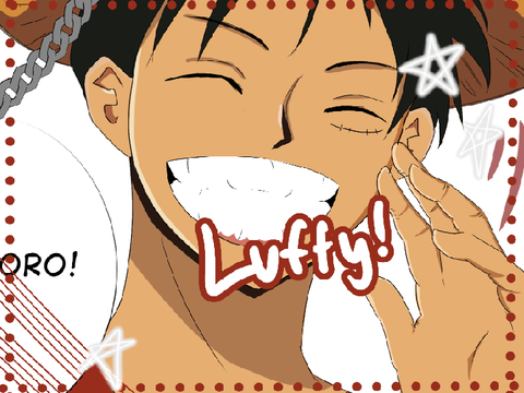 Monkey D. Luffy art ✧ One Piece