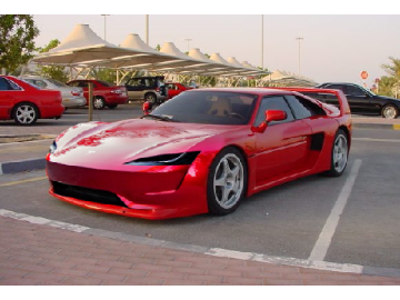Retro Tesla Roadster (CyberRoadster)