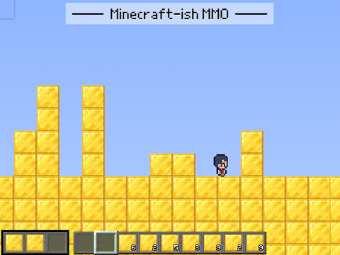 Minecraft-ish MMO v1.7 gold world
