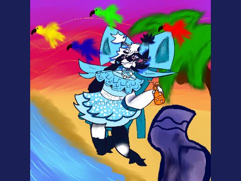 @MacaroniMouse PEPPER BEACH!!!
