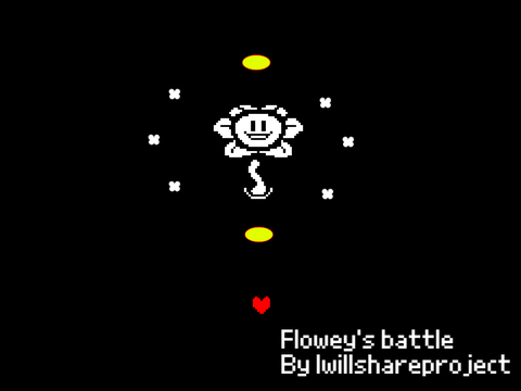 Flowey's battle