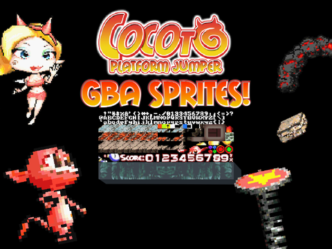 Cocoto - GBA Sprites (Platform Jumper)