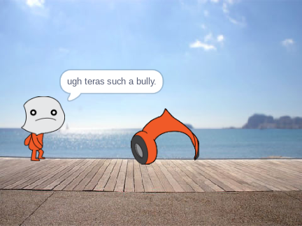 pico finds his headphones.