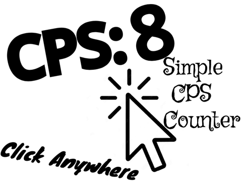 CPS - Clicks Per Second Counter