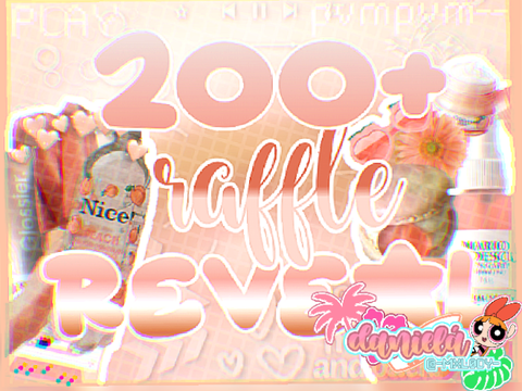 ➜♡ 200+ Follower Raffle Reveal! ୭★