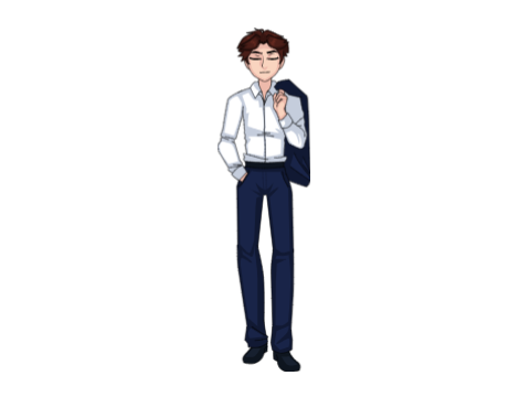 he walk towards u
