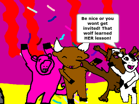 Invite people to your party, It's kind!!