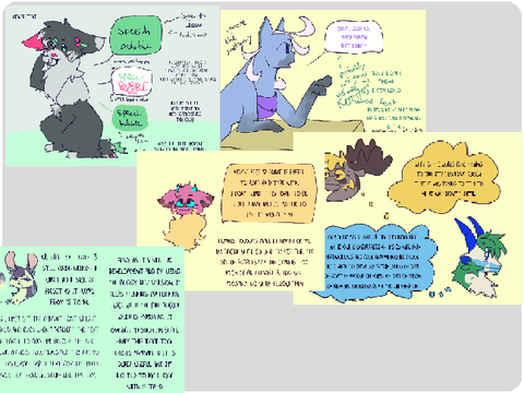 Krita's (beta) on-canvas text tool